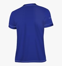 Мужская футболка №1 с V-образной горловиной цвет Синий