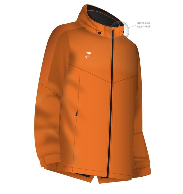 Мужская куртка №4 оранжевый