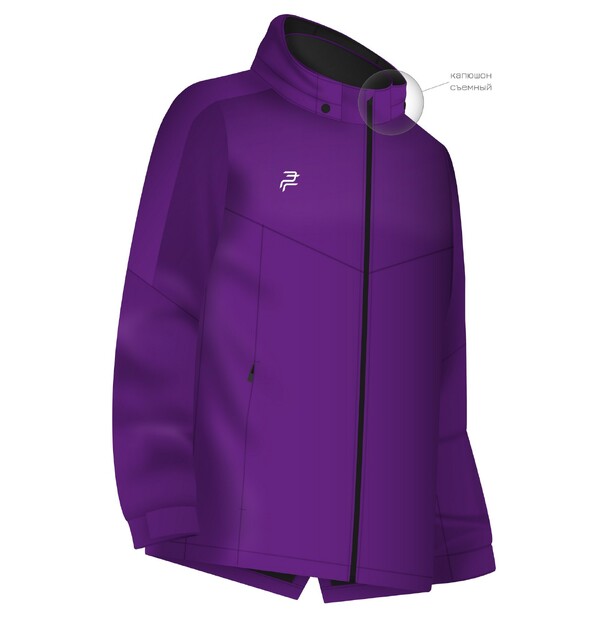 Мужская куртка №4 фиолетовый