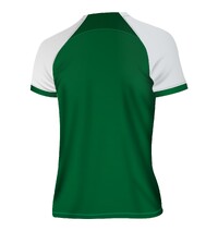 Мужская футболка №6 белый, зеленый