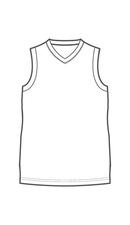 Модель Баскетбольная футболка