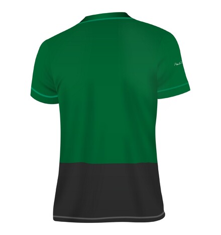Мужская футболка №5 зеленый