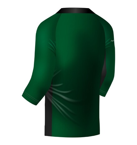 Мужская футбольная вратарская футболка зеленый