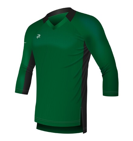 Мужская футбольная вратарская футболка зеленый